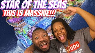 Boarding The Massive Star of the Seas Royal Caribbean $2 Billion Dollar Newest and Largest Ship 