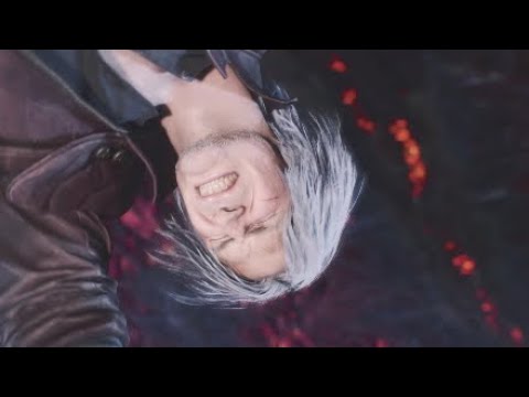 Demon king breaks Dante's Rebellion sword (DMC5) (2019)