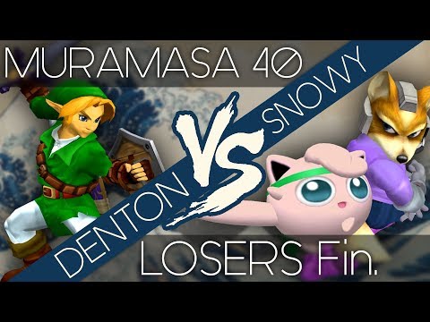 Muramasa 40 - Denton (Link) vs LFG | Snowy (Fox, Jigglypuff) - LF