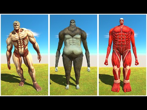 Titan Battle | Who is The Strongest? - Animal Revolt Battle Simulator