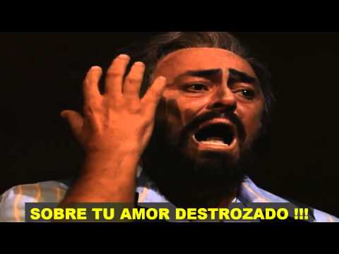 Pavarotti- Vesti la Giubba (Subtitulada Español) HD (Ridi Pagliaccio)