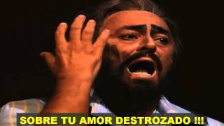 Pavarotti- Vesti la Giubba (Subtitulada Español) HD (Ridi Pagliaccio)