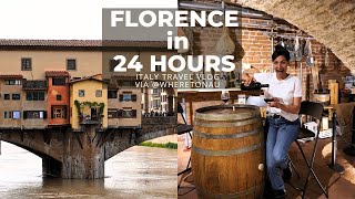 24 Hours in Florence TOP THINGS TO DO | Secret Wine Windows in Italy