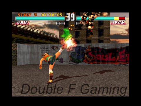 Julia with Hwoarang Best Moves Gameplay - Tekken 3 (Arcade Version)