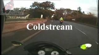 preview picture of video 'Police bikes The Blue Bonnet A698/A697 to Coldstream 8 of 8'