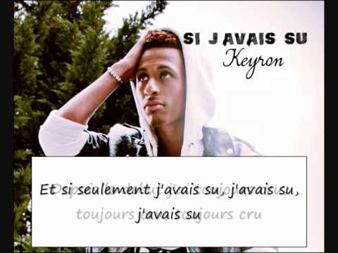 New zouk " Keyron - Si J'avais su " Exclu 2012