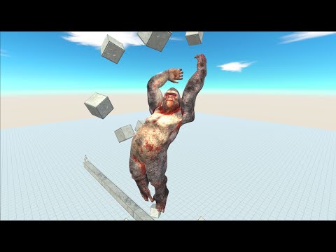 All units fall from above - Animal Revolt Battle Simulator