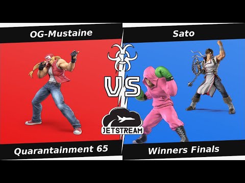Quarantainment 65 Winners Finals - OG-Mustaine (Terry) Vs Sato (Richter, Little Mac) - SS