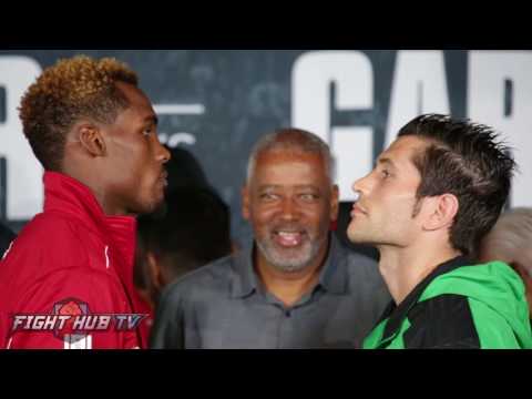 Broner vs. Garcia - Charlo vs. Heiland Face Off / Washington vs. Miller face off video