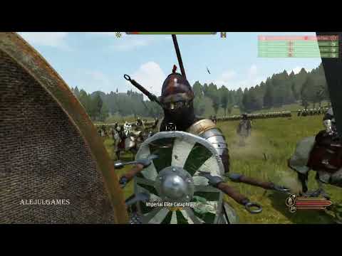 x1000 Knifes vs 50 Elite Cataphract - Mount & Blade 2 BANNERLORD