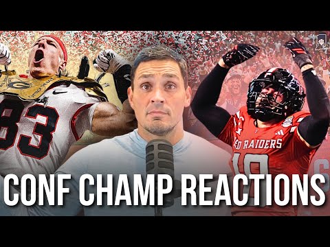 CFB Conference Championship INSTANT REACTIONS | David Pollack Picks his CFP 12 | Heisman