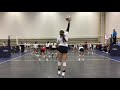 Emily Ellenburg 2021 OH, Blocking/Serving (Club)