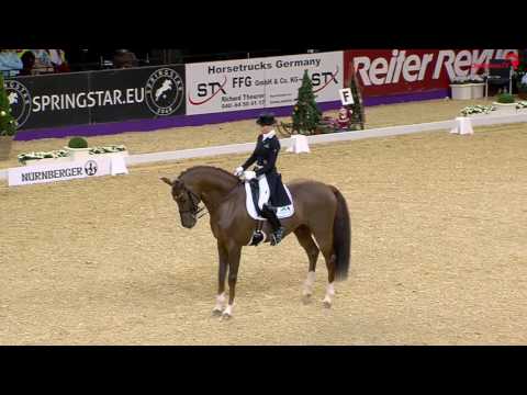 Vitalis og Isabel Freese vinder af Nürnberger Burgpokal 2016 med 79,26%