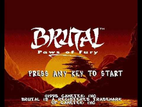 Brutal : Paws of Fury Amiga