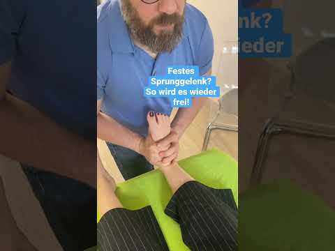 Laufen wie auf Wolken:  Chiropraktik am Sprunggelenk