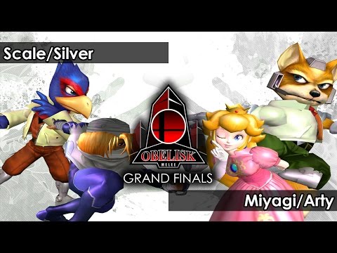 Melee: Scale/Silver V Arty/Miyagi - Obelisk 32 Tournament SSBM