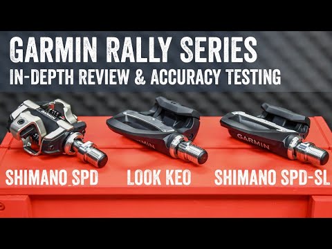 Garmin Rally Power Meter Review: Shimano SPD-SL/SPD/LOOK KEO
