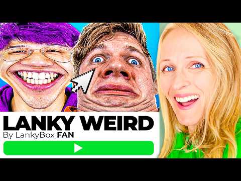 LankyBox's MOM Plays Her FAVORITE GAMES EVER!