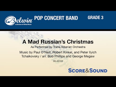 A Mad Russian's Christmas, arr. Bob Phillips and George Megaw - Score & Sound