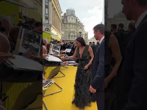 No one messes with Ghost. Hannah John-Kamen arrives at the European Premiere!