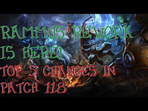 Rammus Rework is Here! Top 5 Changes in Patch 11.8