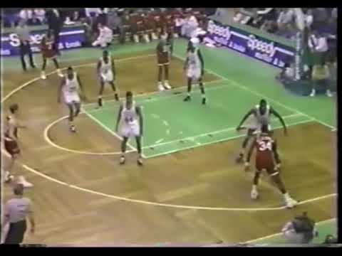 Hakeem Olajuwon crossover dribble split dodge