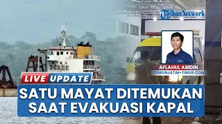 Satu Jenazah Ditemukan saat Pengangkatan Bangkai KMP Tunu Pratama Jaya di Selat Bali