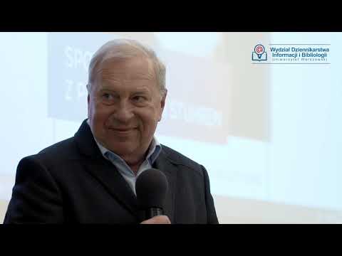 2019 Prof. Jerzy Stuhr z wizytą na WDIB UW - całość