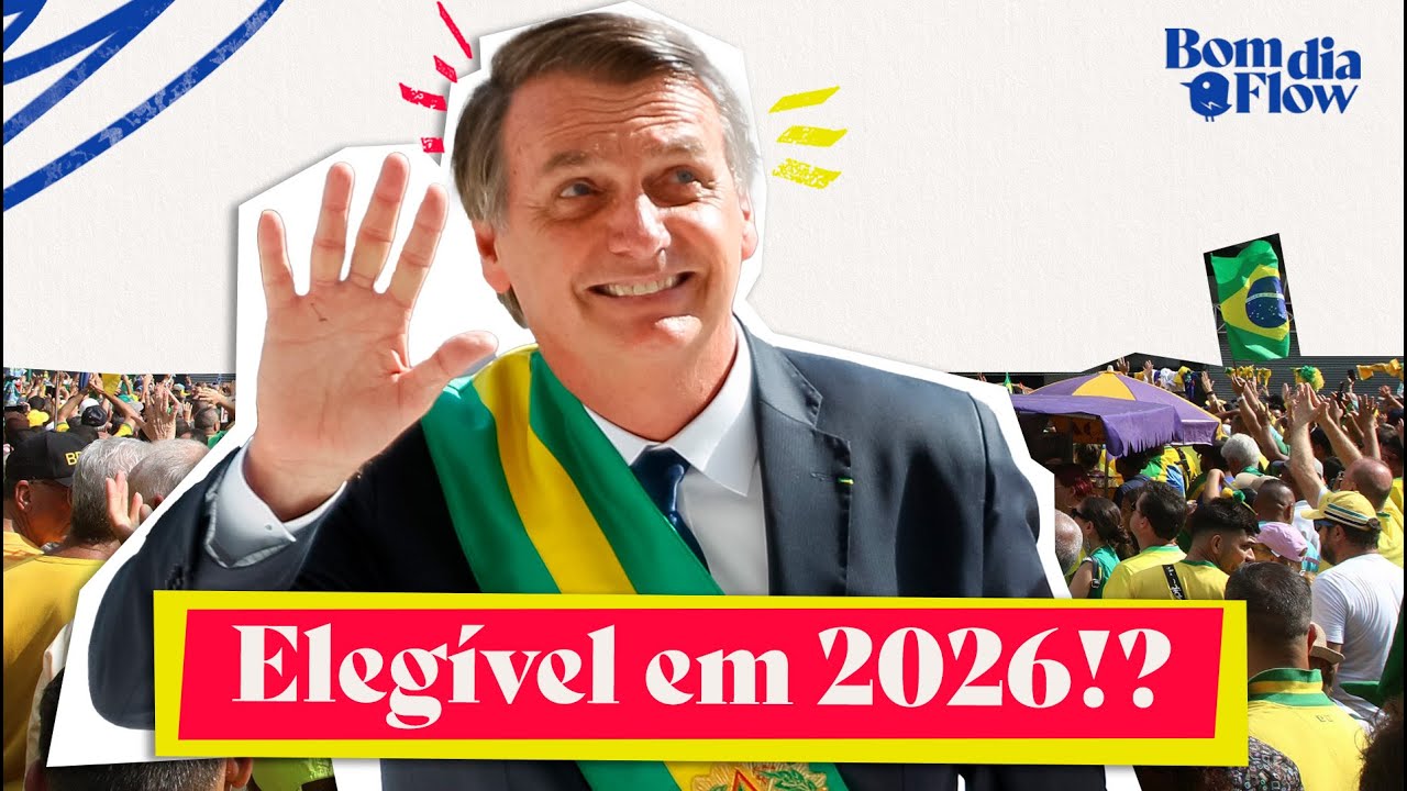 BOLSONARO VAI FICAR ELEGÍVEL? LULA FALA DE ANISTIA, CINEMA A R$ 10 E MAIS - BOM DIA FLOW #97 #BF