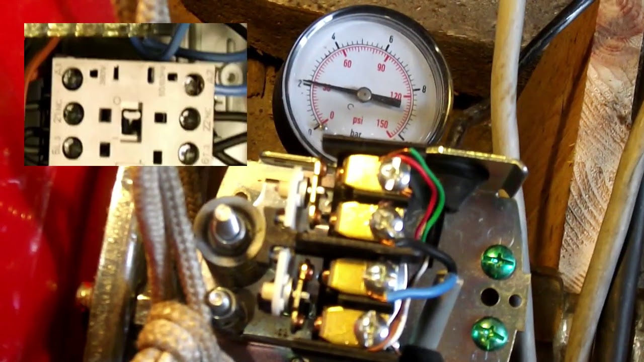 Grupo de presión - instalación eléctrica bomba sumergible pozo agua potable - presostato y contactor