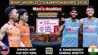 Download lagu FULL DRAMATIC!!😱🔥 Junaidi Arif/Yap Roy King vs Rankireddy/Shetty | R16 World Championships 2026 mp3 Download lagu FULL DRAMATIC!!😱🔥 Junaidi Arif/Yap Roy King vs Rankireddy/Shetty | R16 World Championships 2026 mp3