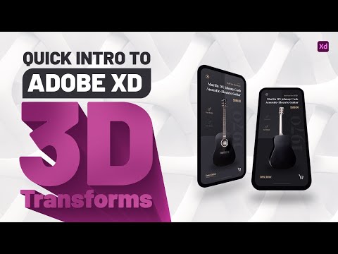 Quick Intro to Adobe XD 3D Transforms [Step-by-Step] - Adobe XD Tutorial
