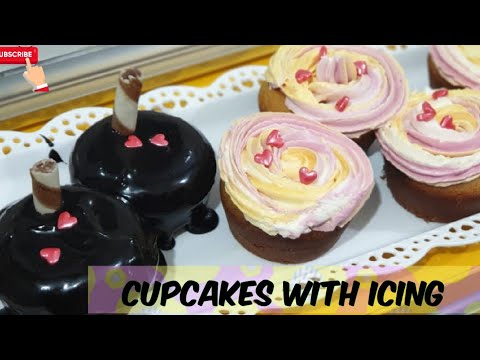 Cup Cakes With ButterCream Icing.