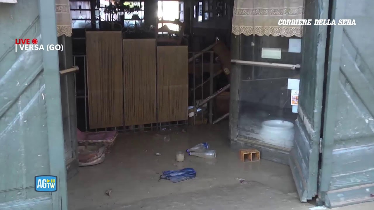 Maltempo, allerta in provincia di Gorizia