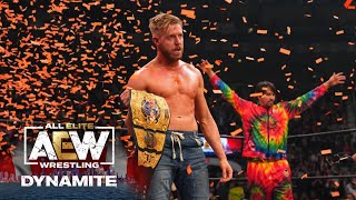 Orange Cassidy Raises his First Championship in AEW | AEW Dynamite: Toronto, 10/12/22 video