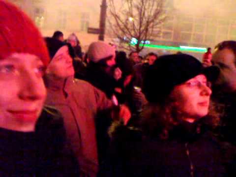 Sylwester 2011 Poznań Plac Wolności