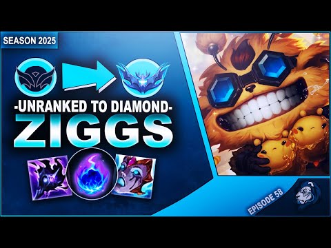 WHY DOES NOBODY PLAY ZIGGS ANYMORE!?! - Unranked to Diamond | League of Legends