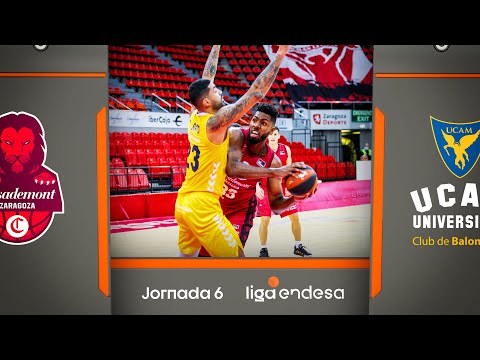 Resumen Casademont Zaragoza 98 - UCAM Murcia 86 (J6)