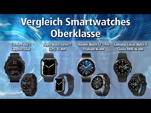 Vergleich Smartwatches Oberklasse