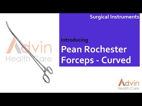 Rochester Pean Forceps Curved