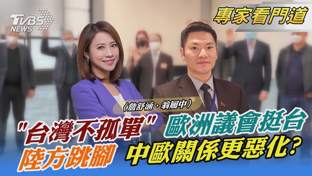 歐洲議會挺台 引陸方要求勿釋放錯誤訊息 翁履中:歐洲整體面對台支持力道強