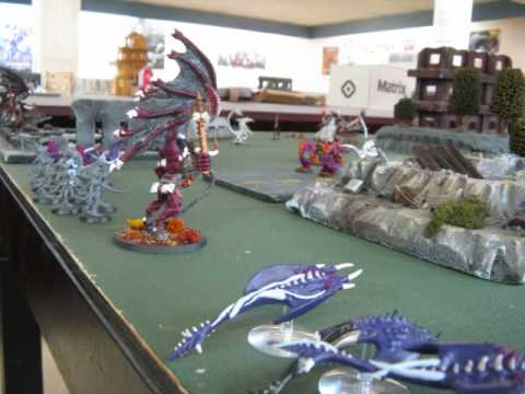 Warhammer 40k Apocalypse Battle 13,000 pts Imperiam Vs. Chaos Daemons(Battle 2)