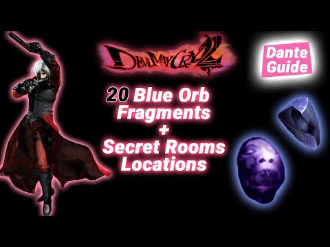 Devil May Cry 2 (Dante) – Complete Guide: All Blue Orb Fragments & Secret Rooms [HD]
