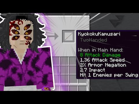 Kyosify - Minecraft Demon Slayer - Craft Kokushibo's Sword