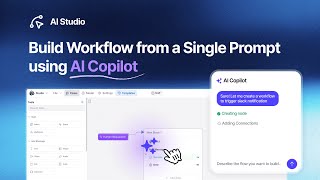 Build Workflow from a Single Prompt using AI Copilot | YourGPT Studio