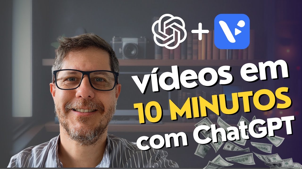 Como Fazer Vídeos facilmente e ganhar dinheiro no Youtube (ChatGPT + Visla)