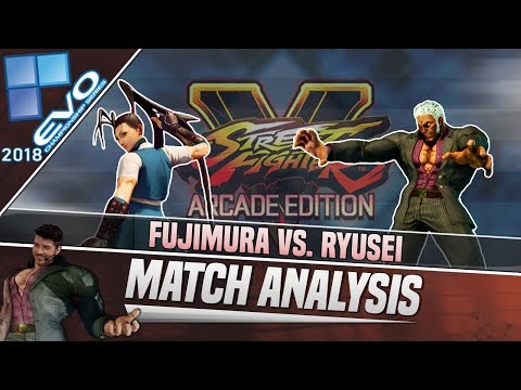SFV AE Match Analysis: EVO 2018 - Fujimura vs. Ryusei