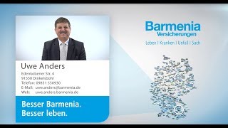 Barmenia Versicherungen, Generalagentur Uwe Anders, Edenkobener Str. 4, 91550 Dinkelsbühl