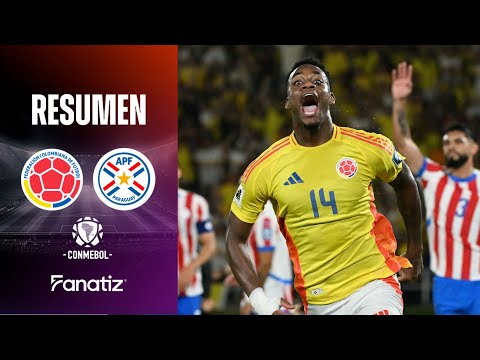 Colombia 2-2 Paraguay | Highlights | World Cup Qualifiers 2026