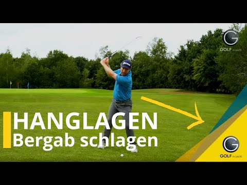 SLOPES - DOWNHILL HITS - GOLF TECHNIQUE